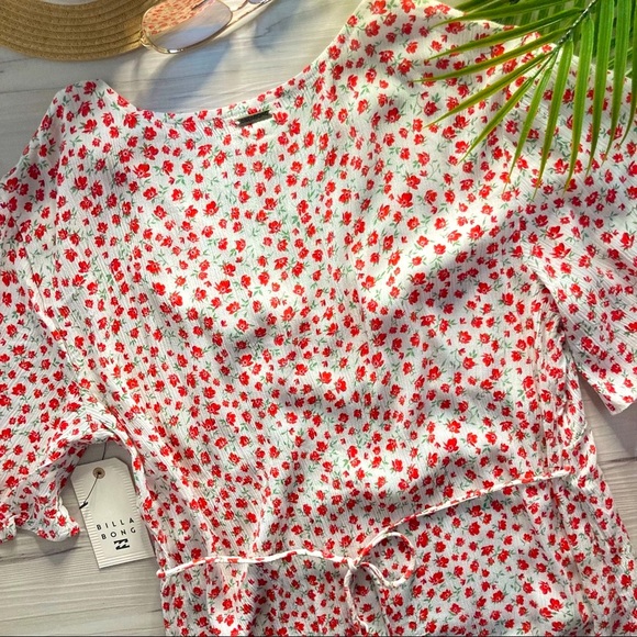 Billabong Floral Mini Dress - Picture 8 of 10